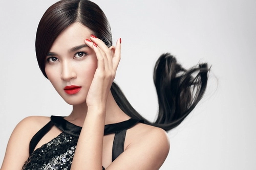 Kim tuyến lột xác với váy made in viet nam - 5