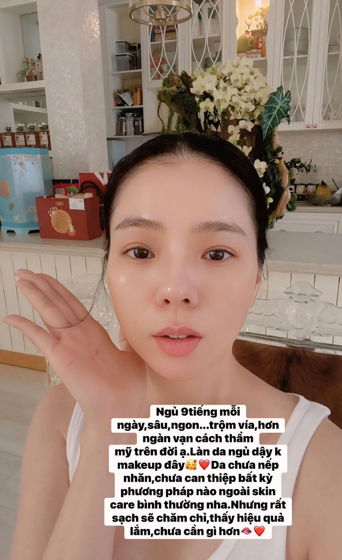 Lệ quyên u45 da vẫn căng bóng chăm đắp mặt nạ hằng ngày có bí quyết còn hơn ngàn vạn cách thẩm mỹ trên đời - 5