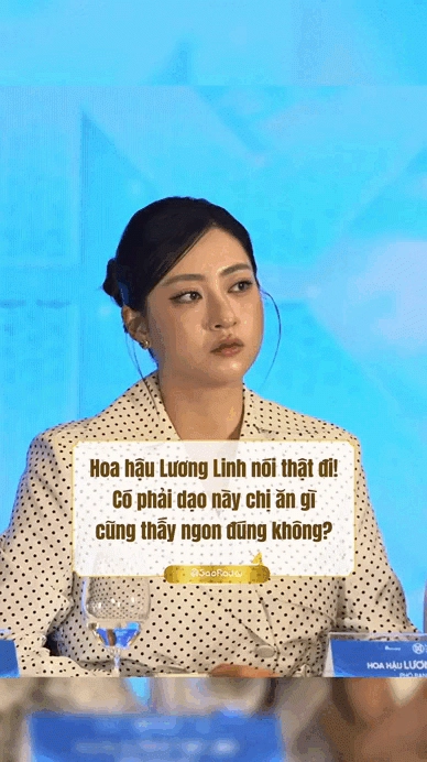 Lương thùy linh với gương mặt bầu bĩnh gây sốt mạng xã hội - 1