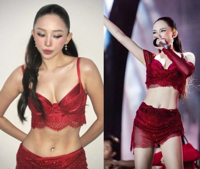 Mỹ nhân vbiz visual bất chấp camera thường cơ bụng số 11 đẹp mướt mắt ăn món đầy ắp collagen uống 1 ly sinh tố chống nhăn - 1