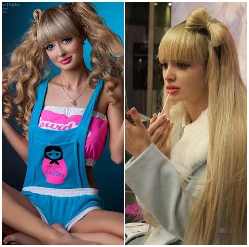 Nàng búp bê nga eo siêu nhỏ gây sốt - 18