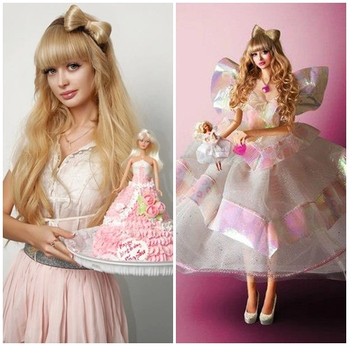 Nàng búp bê nga eo siêu nhỏ gây sốt - 19