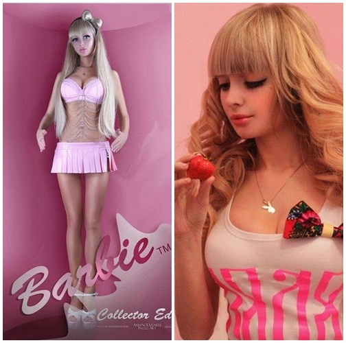 Nàng búp bê nga eo siêu nhỏ gây sốt - 20