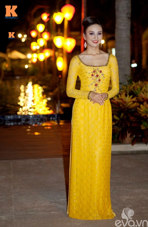 Ngọc diễm lộng lẫy trong đêm chung kết hoa hậu dân tộc - 5