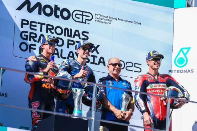 Người chiến thắng và kẻ thua cuộc tại giải đua xe motogp malaysia 2025 - 1