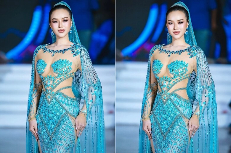 Người đẹp gốc việt 18 tuổi ở hoa hậu hòa bình thái lan - 4