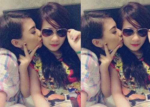 Những người đẹp việt thích hôn đồng giới - 14