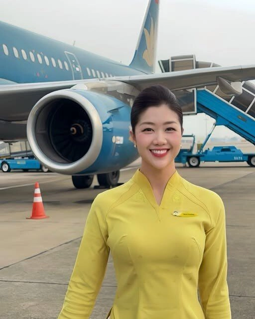 Nữ tiếp viên trưởng đẹp nhất nhì ngành hàng không có gia thế đặc biệt u40 giữ da trong như ngọc body không góc chết - 2