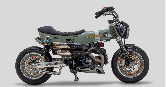 Otto dax khi honda dax 125 gặp tâm hồn liều lĩnh của steady garage - 5