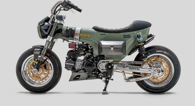 Otto dax khi honda dax 125 gặp tâm hồn liều lĩnh của steady garage - 6