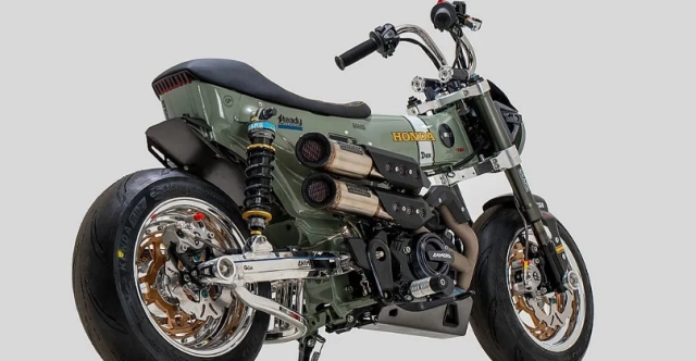 Otto dax khi honda dax 125 gặp tâm hồn liều lĩnh của steady garage - 11