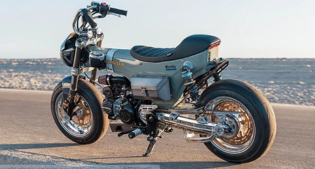 Otto dax khi honda dax 125 gặp tâm hồn liều lĩnh của steady garage - 12