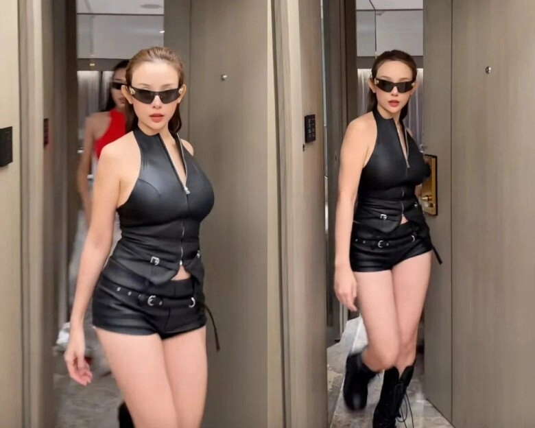 phú bà huyền baby bị soi thân hình tròn trịa - 3