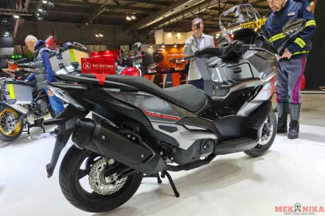 Qjmotor fort 600 lộ diện làn gió mới thách thức kymco ak550 trong thế giới maxi-scooter - 7