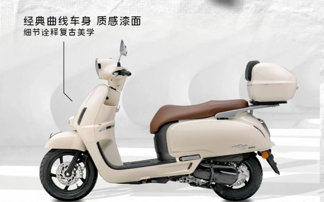 Ra mắt zonsen tf125 - mẫu xe ga retro dành cho phái đẹp có giá bán chỉ từ 23 triệu đồng - 6