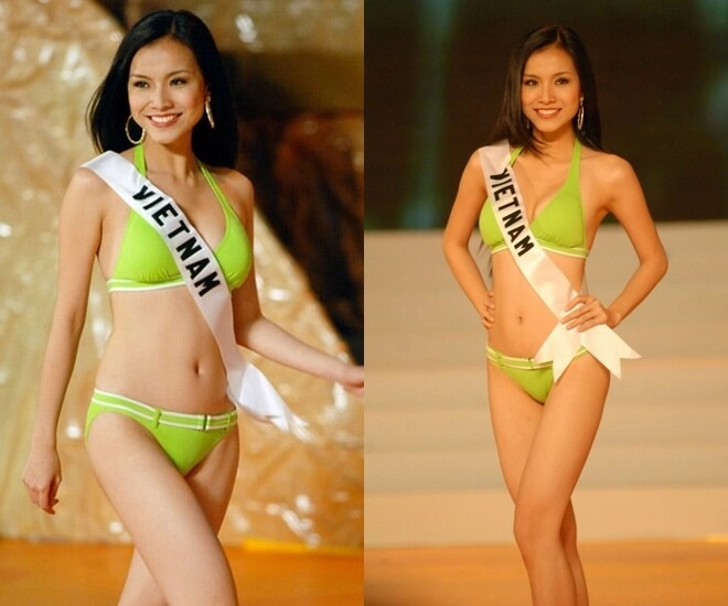 Số đo vòng 1 của các hoa hậu việt lúc lên ngôi cứ tưởng đỗ thị hà nhỏ nhất nhưng đứng cuối là cái tên không ngờ - 1