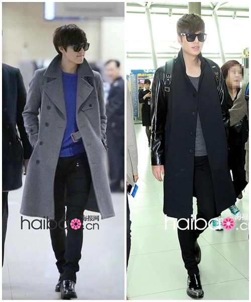 Soi phong cách thời trang sân bay tủ của lee min ho - 3