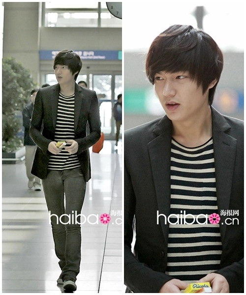 Soi phong cách thời trang sân bay tủ của lee min ho - 10