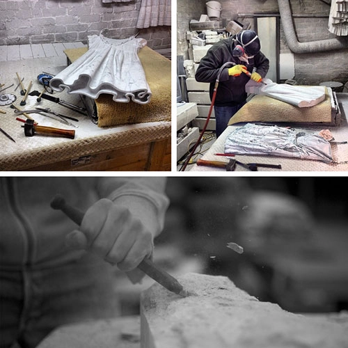 Sửng sốt váy áo siêu mềm làm từ đá - 19