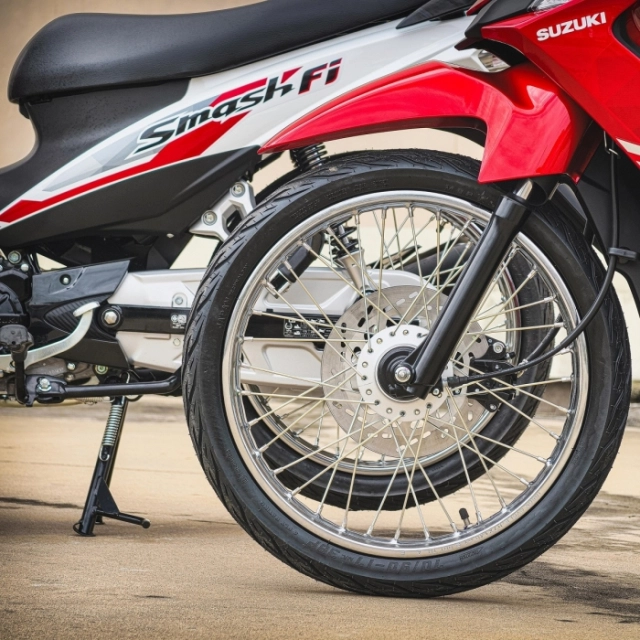 Suzuki bổ sung thêm bản bánh căm cho smash fi 115 plus 2026 với giá bán gần 34 triệu đồng - 5