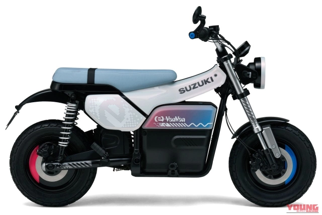 Suzuki giới thiệu mẫu xe máy điện e-vanvan tiếp nối con đường của một huyền thoại - 4