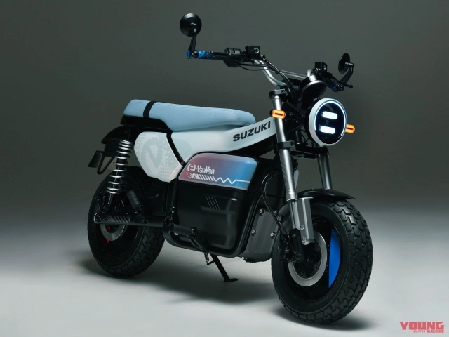Suzuki giới thiệu mẫu xe máy điện e-vanvan tiếp nối con đường của một huyền thoại - 5