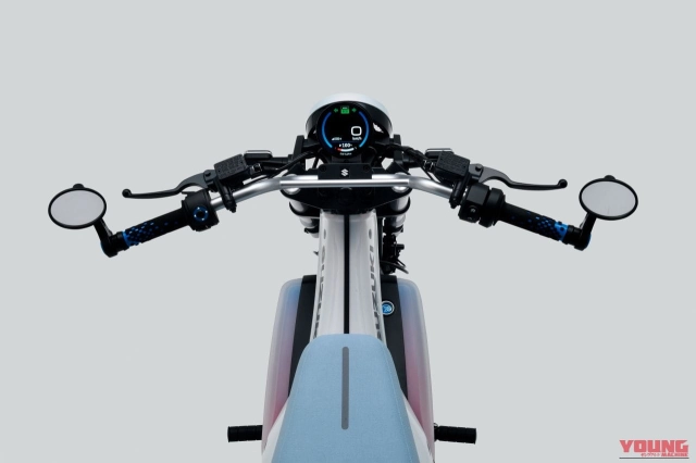 Suzuki giới thiệu mẫu xe máy điện e-vanvan tiếp nối con đường của một huyền thoại - 8