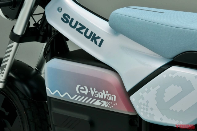 Suzuki giới thiệu mẫu xe máy điện e-vanvan tiếp nối con đường của một huyền thoại - 10