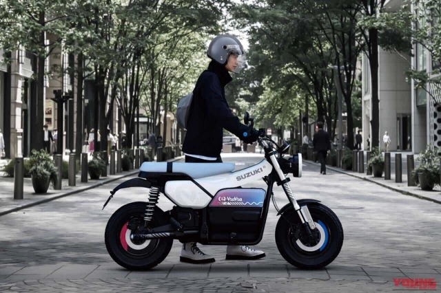 Suzuki giới thiệu mẫu xe máy điện e-vanvan tiếp nối con đường của một huyền thoại - 13