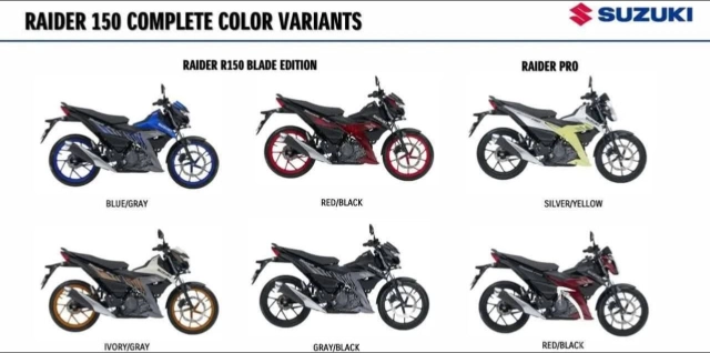 Suzuki raider 2026 hoàn toàn mới sẽ có 2 phiên bản pro và blade bổ sung smartkey và phanh abs - 3
