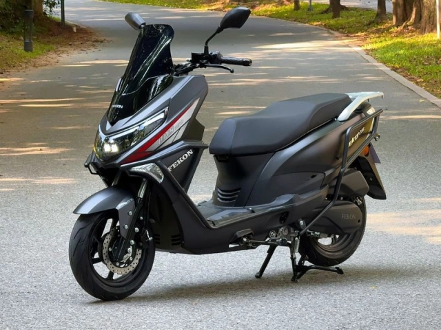 Tìm hiểu tân binh fekon uhs150 mẫu xe ga có bình xăng 14 lít với giá bán chỉ từ 26 triệu đồng - 3