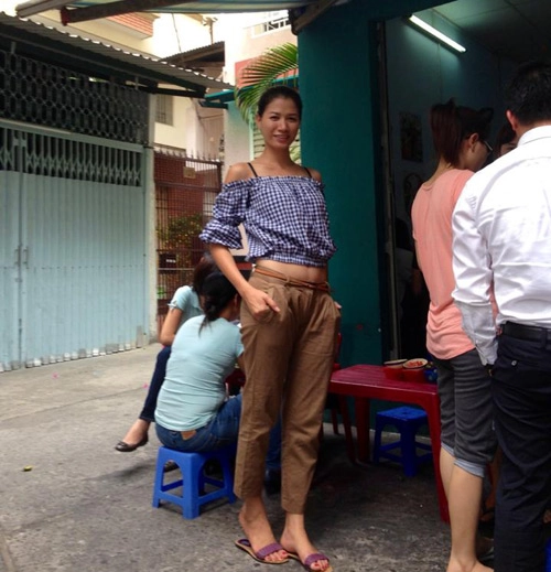 Trang nhung trang trần lộ eo nghiệp dư - 3