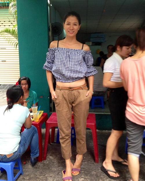 Trang nhung trang trần lộ eo nghiệp dư - 4