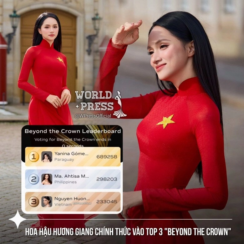 Trực tiếp chung kết miss universe 2025 dàn sao sang thái cổ vũ hương giang liệu mỹ nhân việt có tạo ra kỳ tích - 2