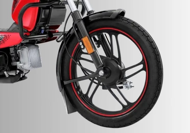 Tvs xl100 heavy duty alloy khá giống pg-1 nhưng có giá bán rẻ hơn wave alpha - 3