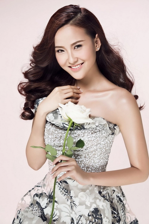 Ứng viên hoa hậu hoàn vũ vn 2015 rạng ngời trước giờ g - 1