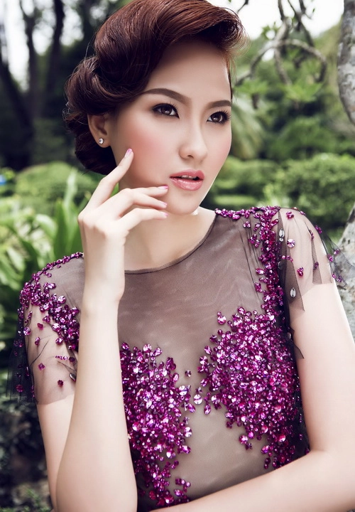 Ứng viên hoa hậu hoàn vũ vn 2015 rạng ngời trước giờ g - 8