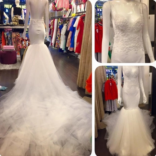 Váy cưới thủy tiên na ná váy cô kim siêu vòng ba - 7