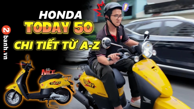 video honda today 50 thế hệ mới vừa về việt nam - đi thử mới thấy vì sao xe này hot đến thế - 1