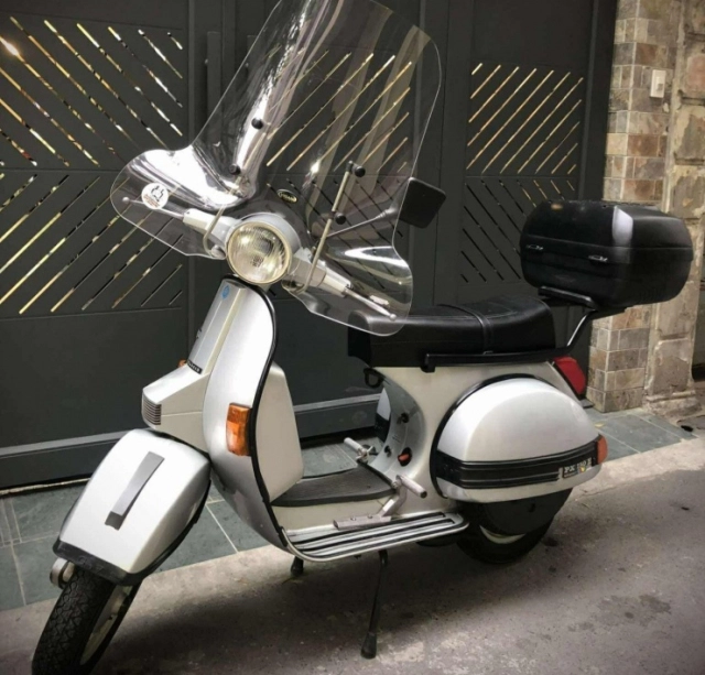 Xế cổ 30 năm tuổi vespa px150e 1995 có giá bán cao gấp đôi honda sh tại việt nam - 3