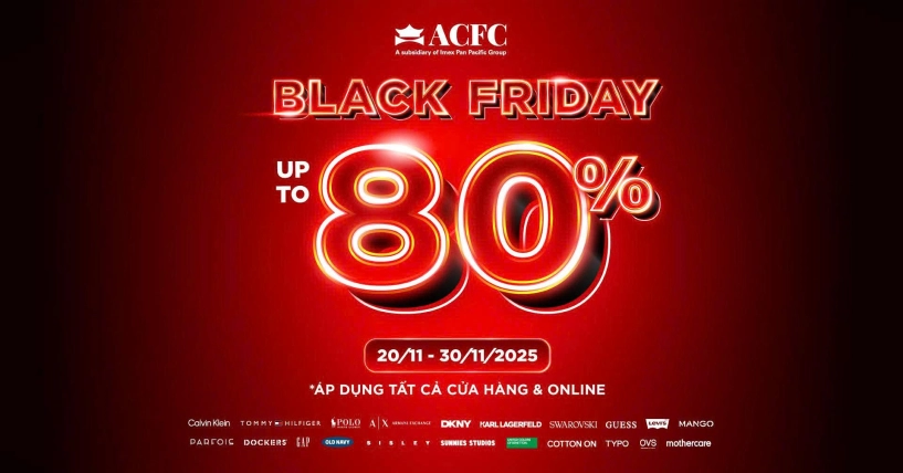Acfc black friday deal xịn mua sắm thả ga không lo về giá - 1