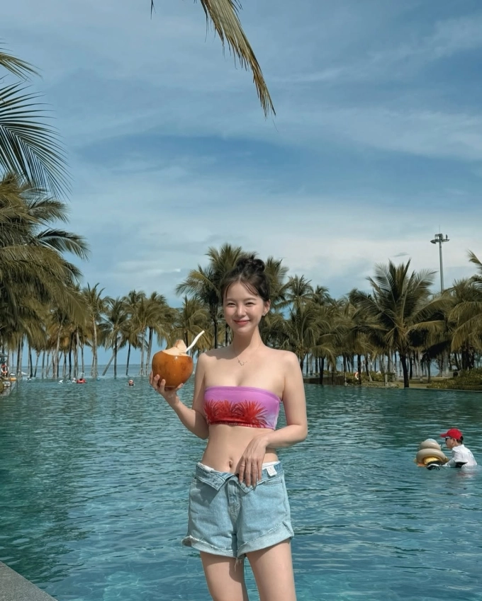 Bí quyết giảm 20 kg sau sinh của thiên thần nội y hàn quốc - 1