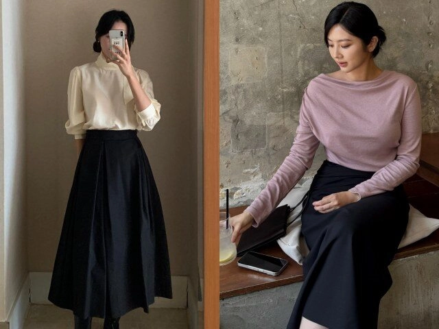 Chân váy đen được dân công sở mê mẩn chỉ cần phối 4 công thức này là chuẩn bài nhìn thanh lịch hơn hẳn - 4