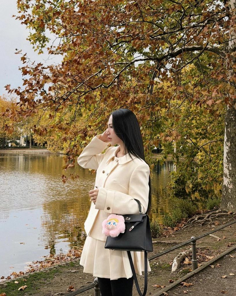 Con gái minh nhựa diện loạt đồ tiểu thư nhà giàu trên phố - 3