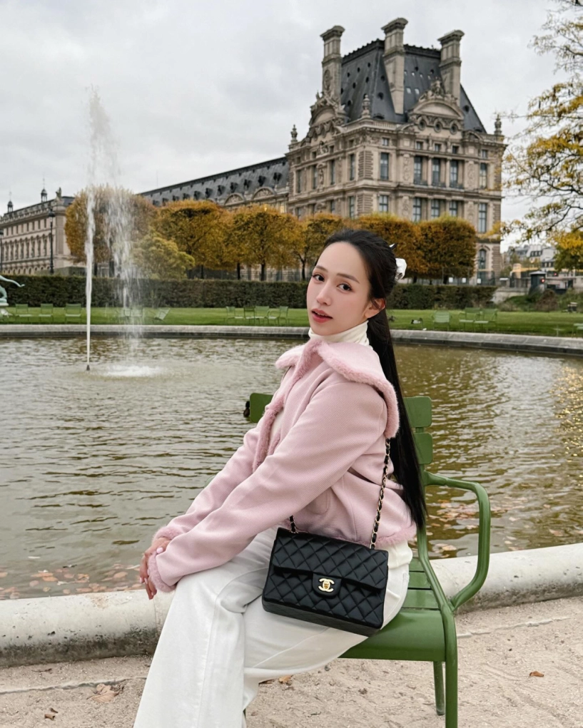 Con gái minh nhựa diện loạt đồ tiểu thư nhà giàu trên phố - 10