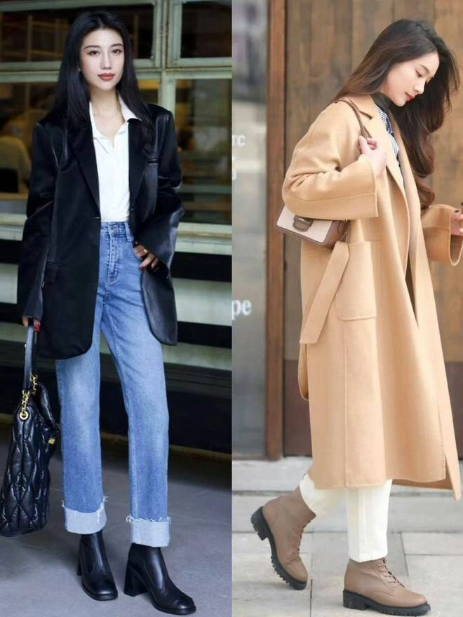 Công thức 1 quần - 1 bốt là combo kéo dài chân đỉnh nhất mùa đông này chị em diện lên ấm áp sành điệu - 1