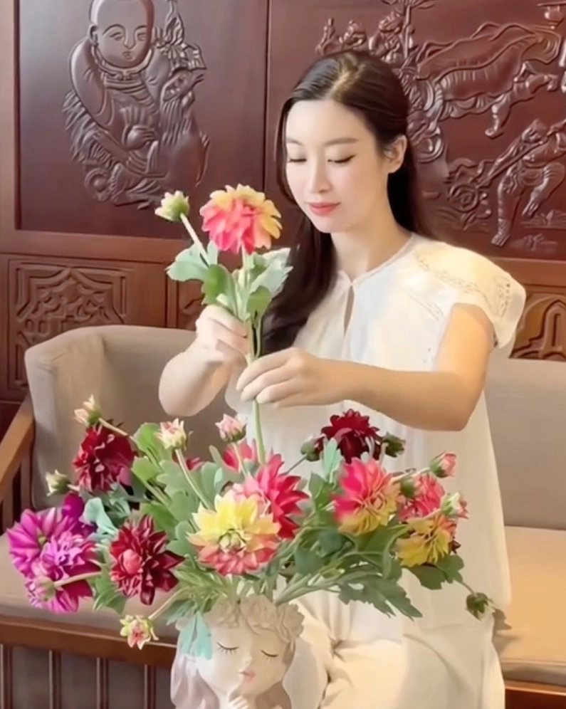 Đỗ mỹ linh chăm mặc giấu bụng giữa tin đồn mang bầu lần hai - 5