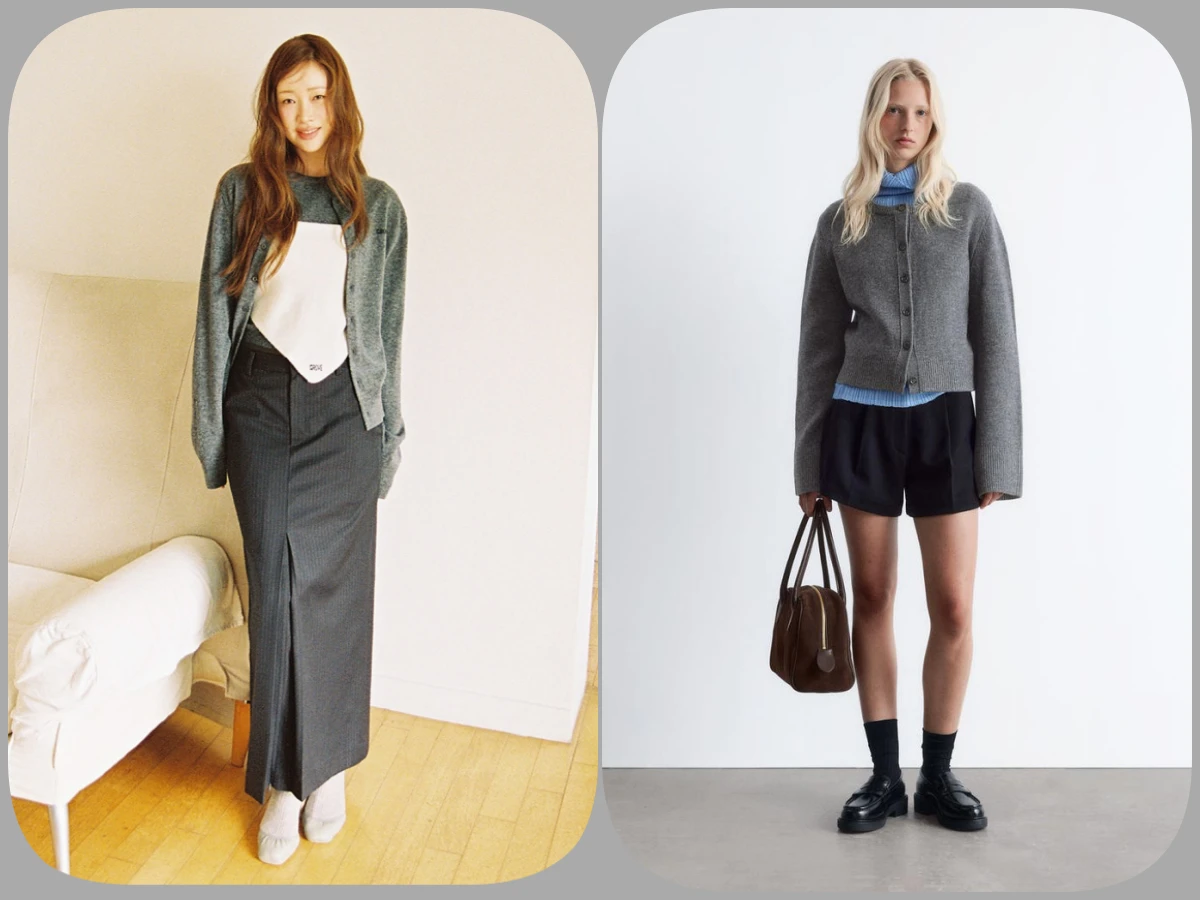 Kiểu áo tinh hoa hội tụ thay thế áo len chị em 30 hay u60 đều diện được mặc theo cách này càng thêm tinh tế - 3