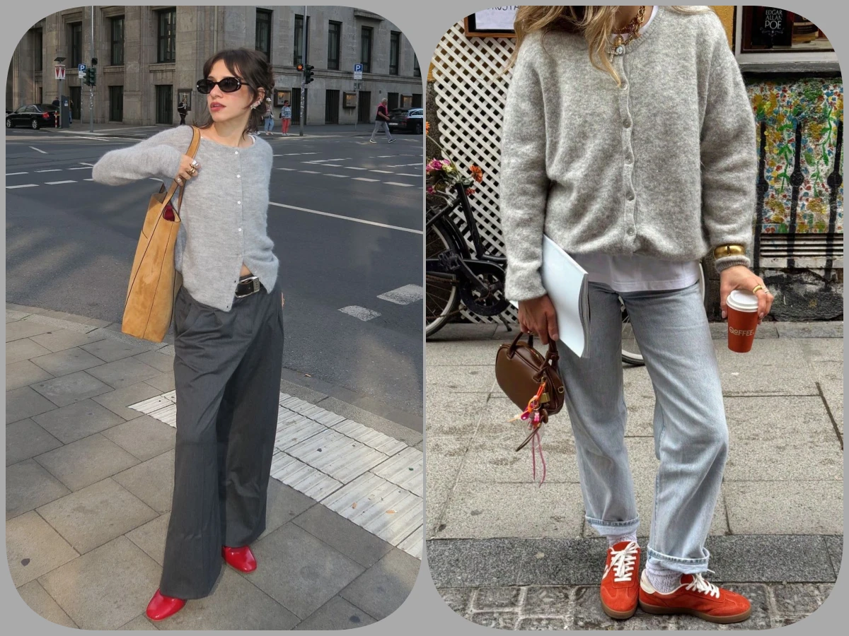 Kiểu áo tinh hoa hội tụ thay thế áo len chị em 30 hay u60 đều diện được mặc theo cách này càng thêm tinh tế - 7