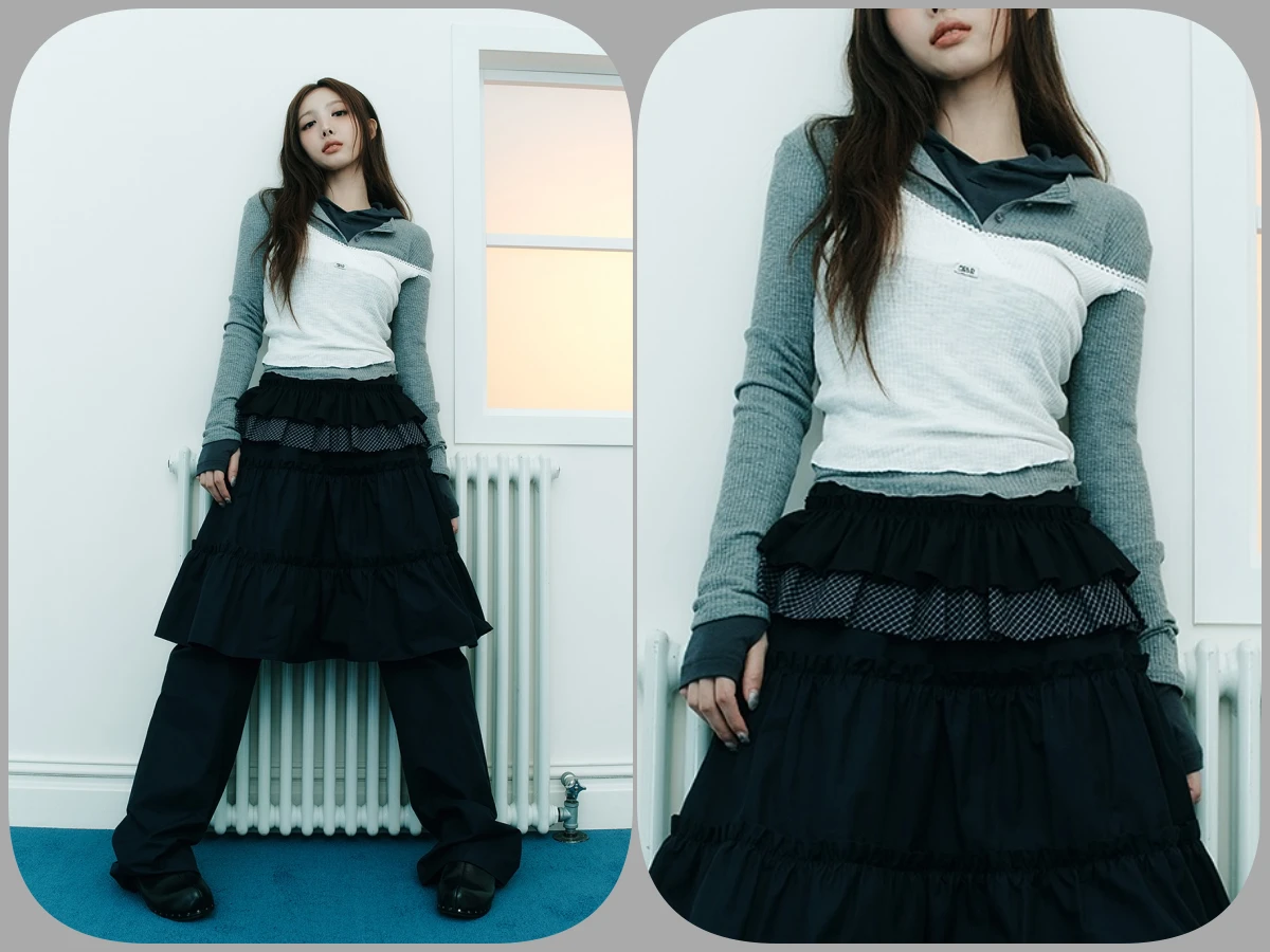 Kiểu áo tinh hoa hội tụ thay thế áo len chị em 30 hay u60 đều diện được mặc theo cách này càng thêm tinh tế - 8